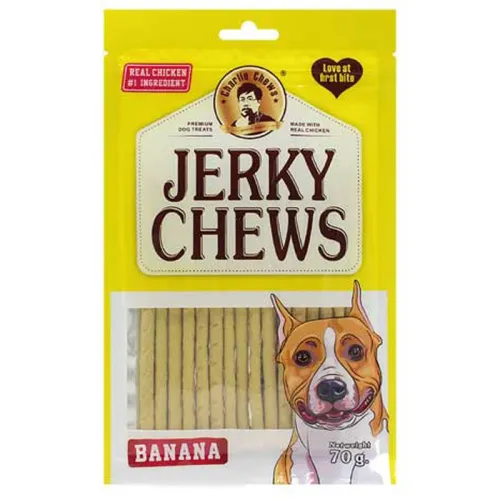 تشویقی میله ای سگ جرکی با طعم موز