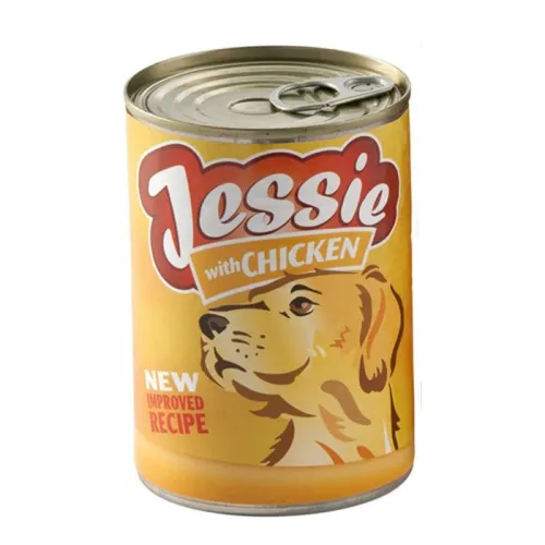 کنسرو جسی با طعم مرغ مخصوص سگ