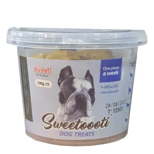 تشویقی کوکی سگ دودوتی با طعم غلات