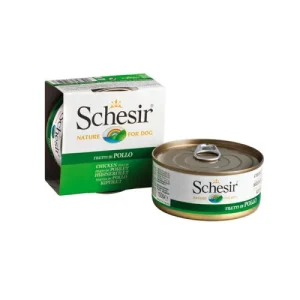 کنسرو سگ بالغ شسیر با طعم فیله ی مرغ